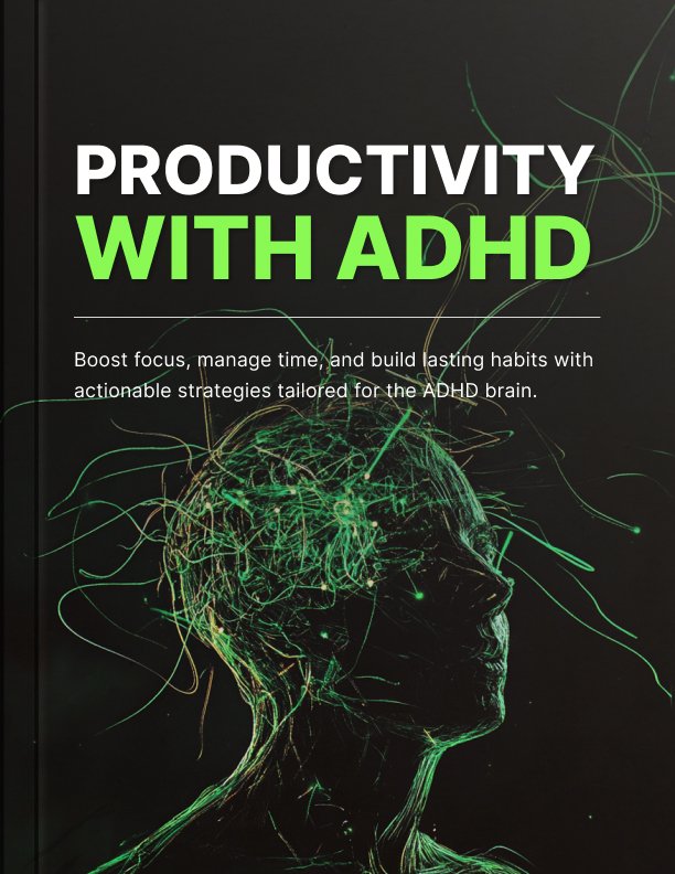 Productivity with ADHD Book